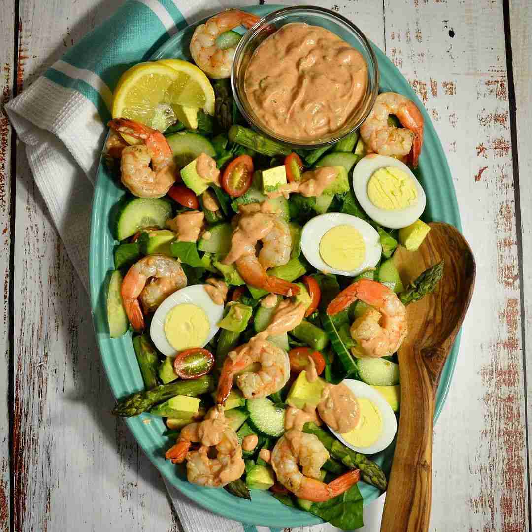 Prawn Louie Salad Dressing Low Fat Mayonnaise