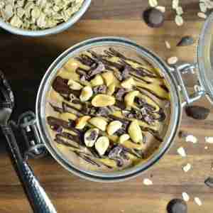 Peanut Butter Cup Blended Oats